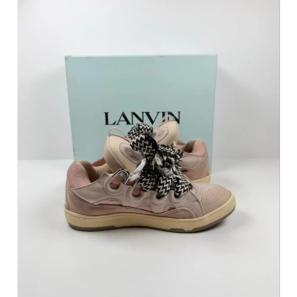 Size 45EU/12US - Lanvin Curb Pink Sneakers